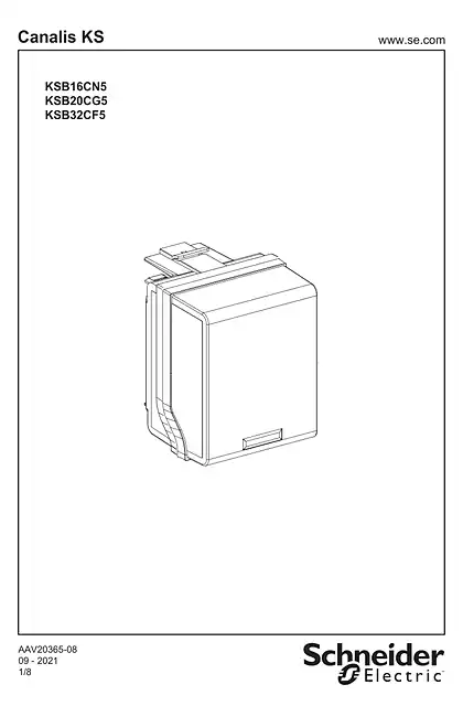 schneider施耐德KSB..C.5 - CONNECTOR FOR FUSES - 说明页